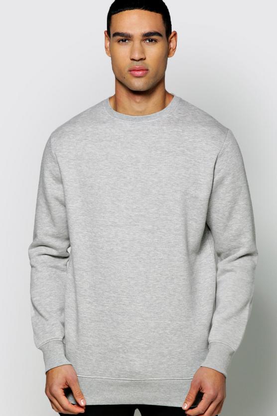 Slim Fit Basic Sweatshirt